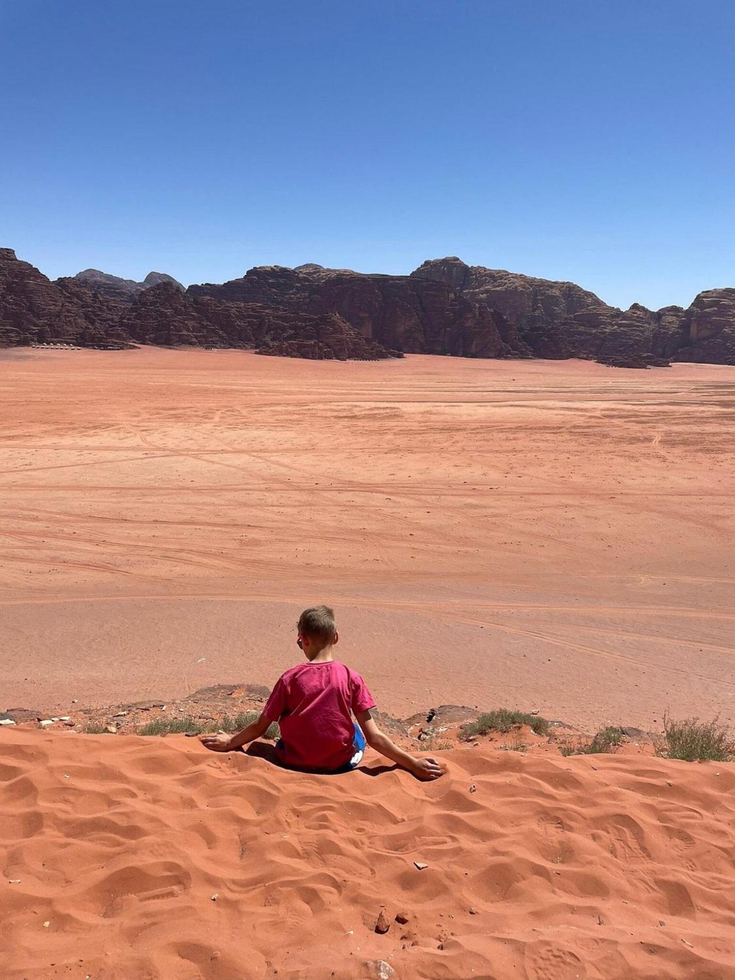 Calm Camp Bed & Breakfast Wadi Rum Exterior photo